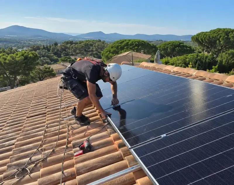 Installateur panneaux solaires Péronnas — pose photovoltaïque sur toiture