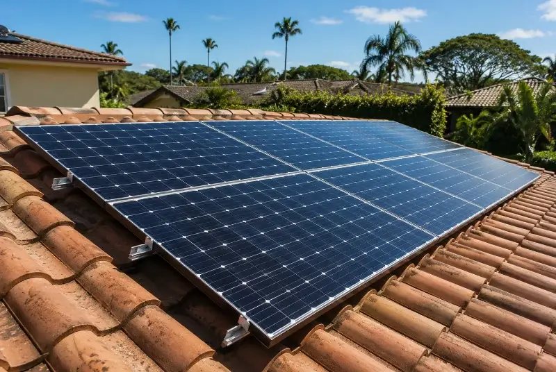 Installation de panneaux solaires à Péronnas